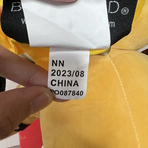 Five Night's At Freddy's Security Breach Glamrock Plush Backpack FNAF Approx 20" - Picture 7 of 12